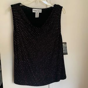 Ronnie Nicole women’s sleeveless top, Sz M, NWT